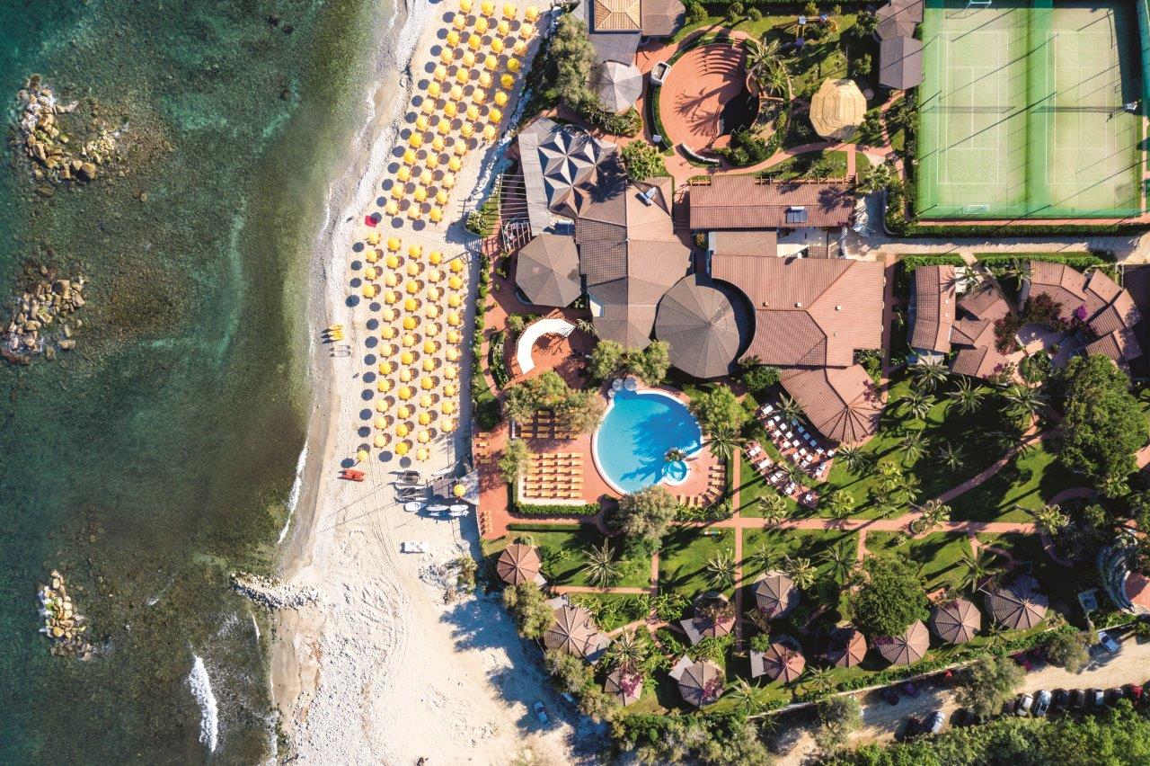 Baia del Sole vista dall'alto